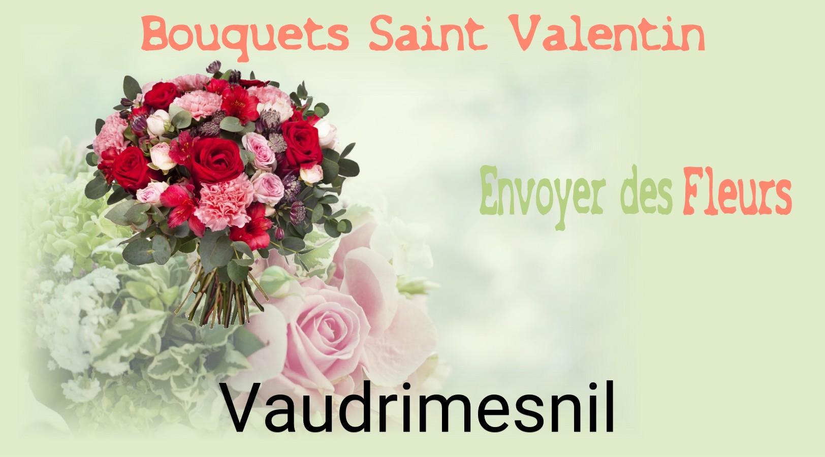 Roses de Saint-Valentin livrées à Vaudrimesnil
